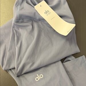 ALO Yoga Soft Blue Leggings